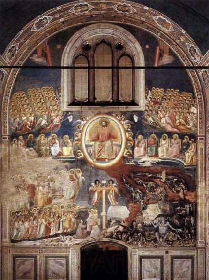 GIOTTO di Bondone Last Judgment Norge oil painting art